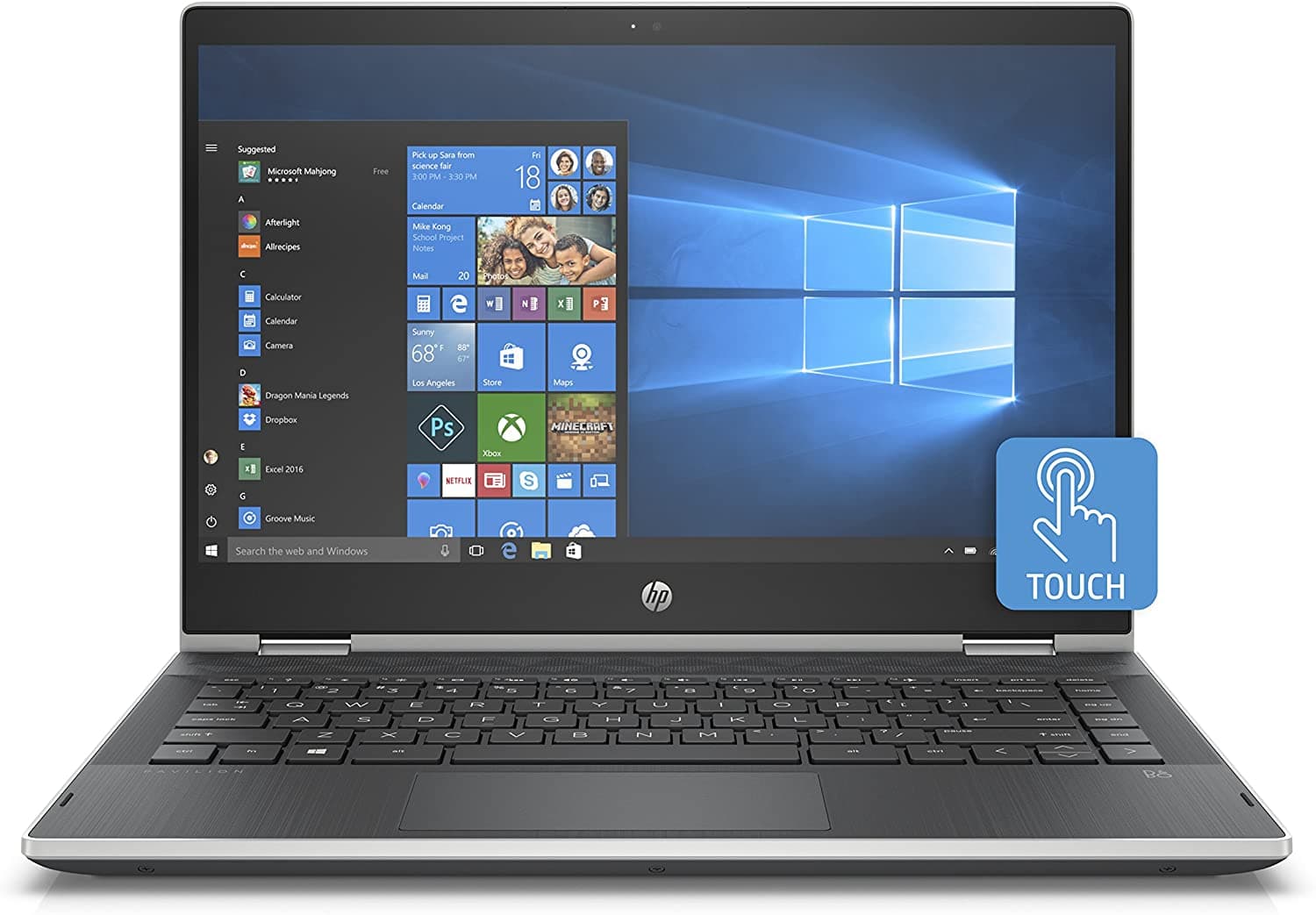 HP Pavilion x360 15-er1015nia 2-in-1 8GB DDR4 512GB SSD 15.6 inch Windows 11 5