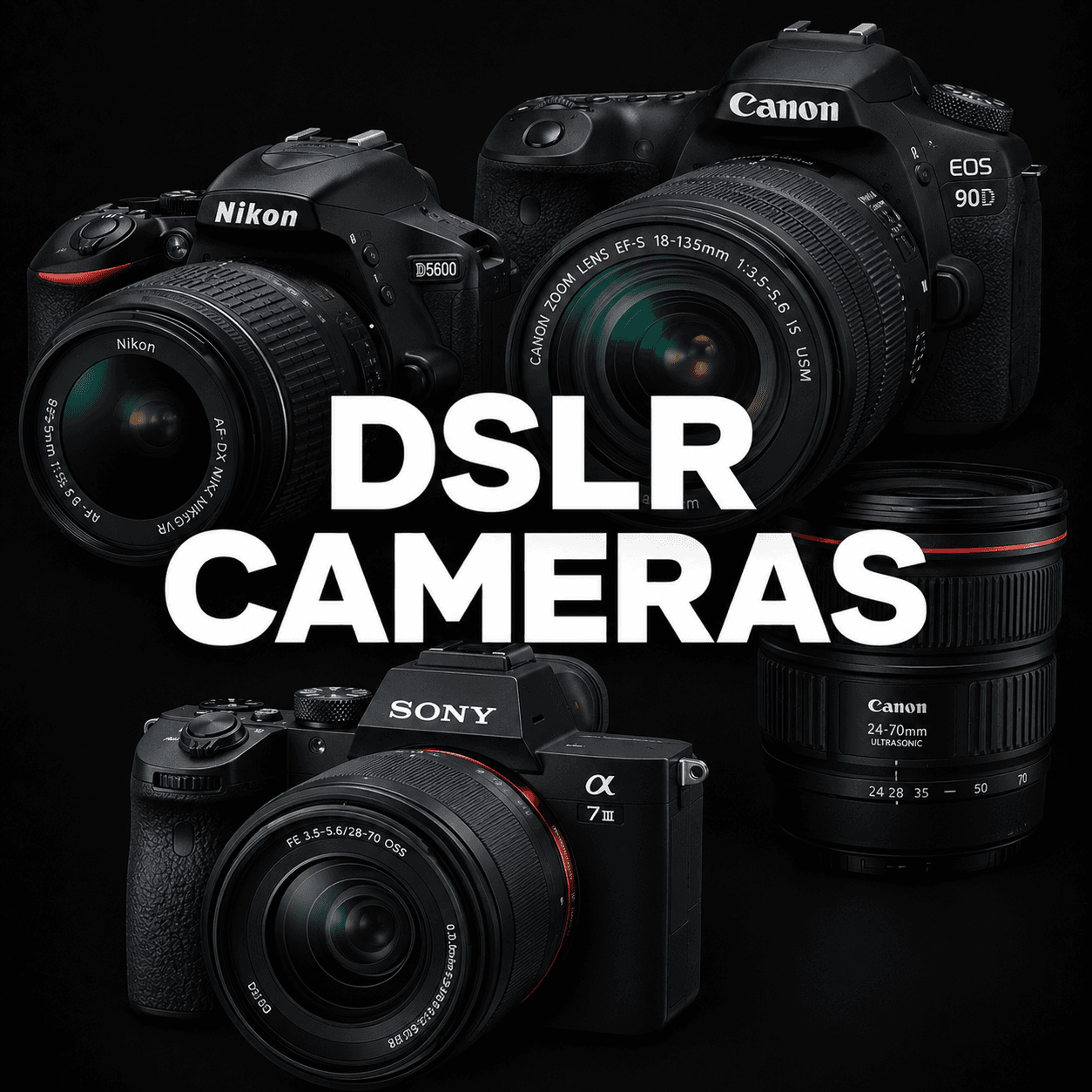  DSLR Cameras