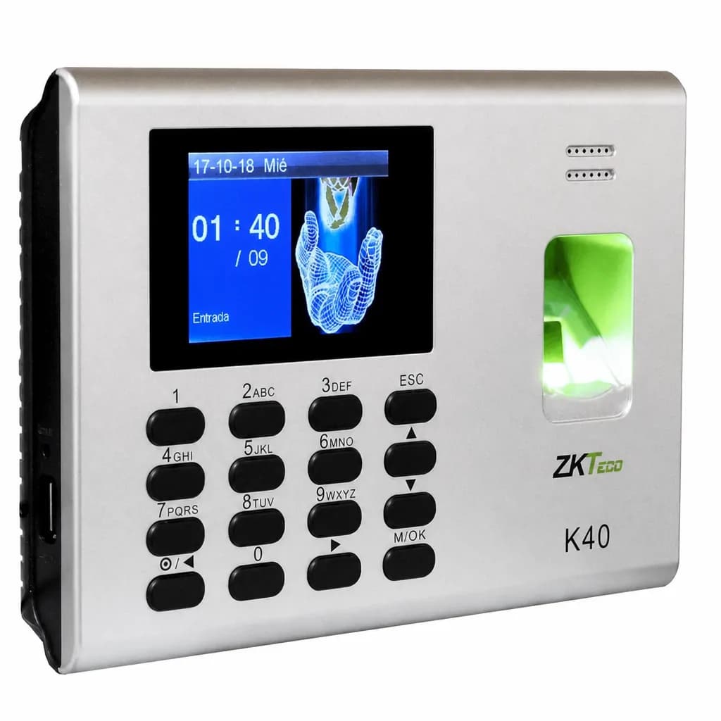 K40 Biometric Time Attendance & Access Control System with Battery