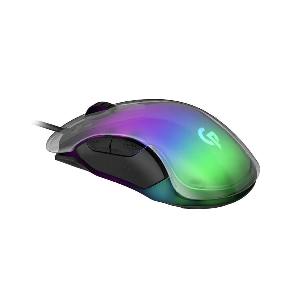 Porodo Gaming 8d Crystal Gaming Mouse & Programming Buttons