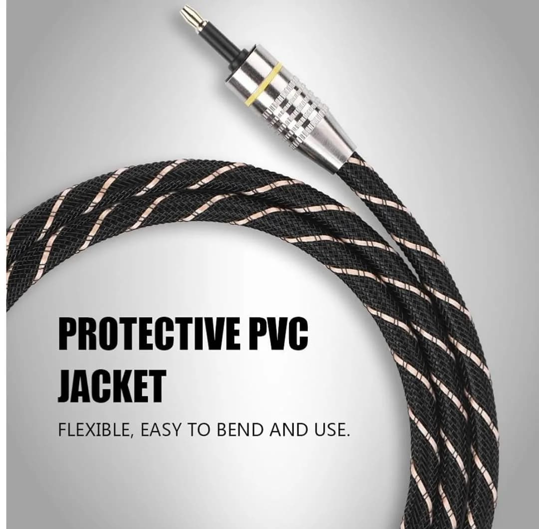 Spdif To 3.5mm Optic Male Digital Optical Fiber Audio - 1.5m 4