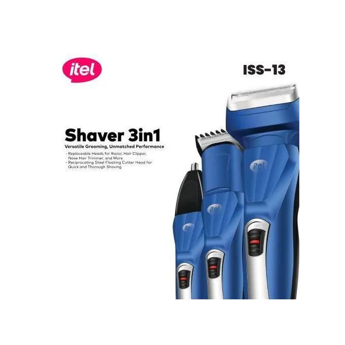 itel ISS-13 3-in-1 Rechargeable Smart Shaver 4