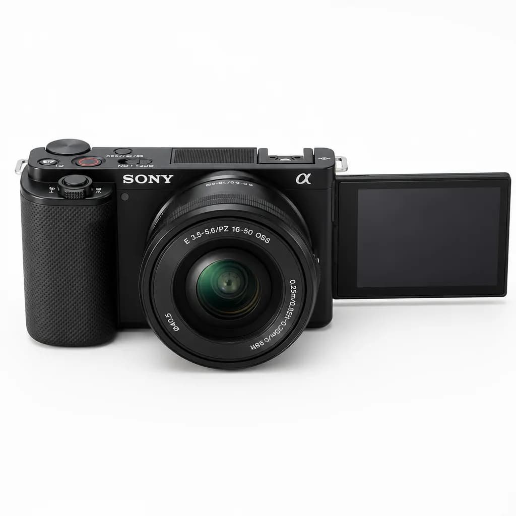 Sony Alpha Zv-E10 - APS-C Interchangeable Lens Vlog Camera -Black