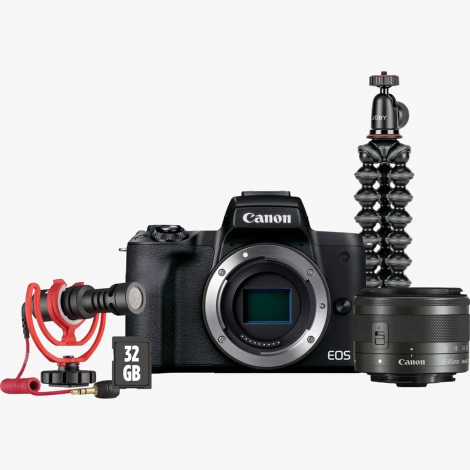 Canon EOS M50 Mark II Premium Vlogger Kit