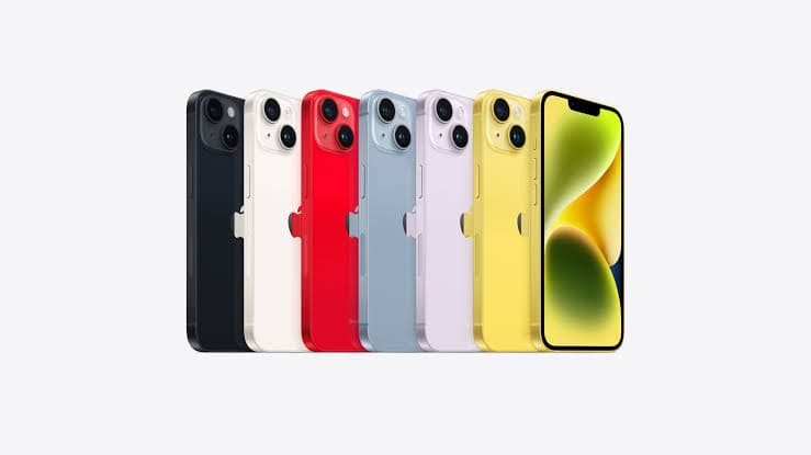 Apple Iphone 14 128gb--256gb Physical-eSIM 6.1 inches 6gb 3279mAh