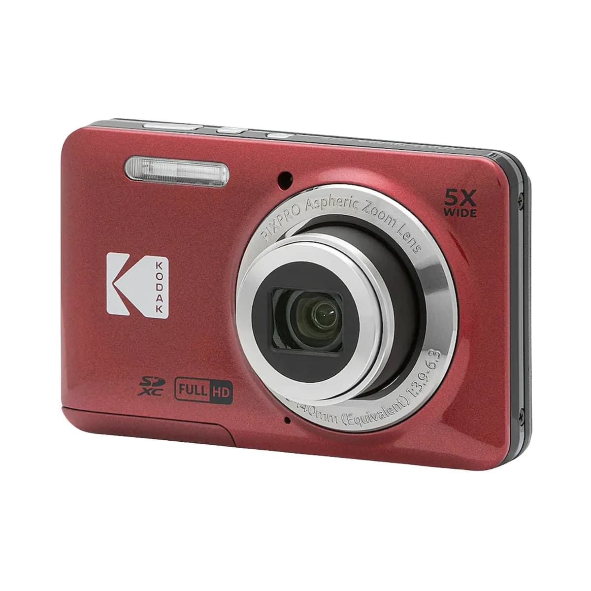 Kodak PIXPRO FZ55 Red 16MP Digital Camera 3