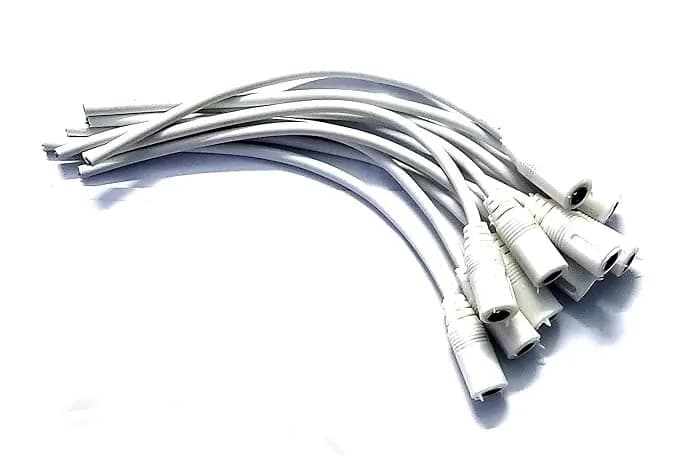50 Pieces Dc Female Power Pigtail Connector