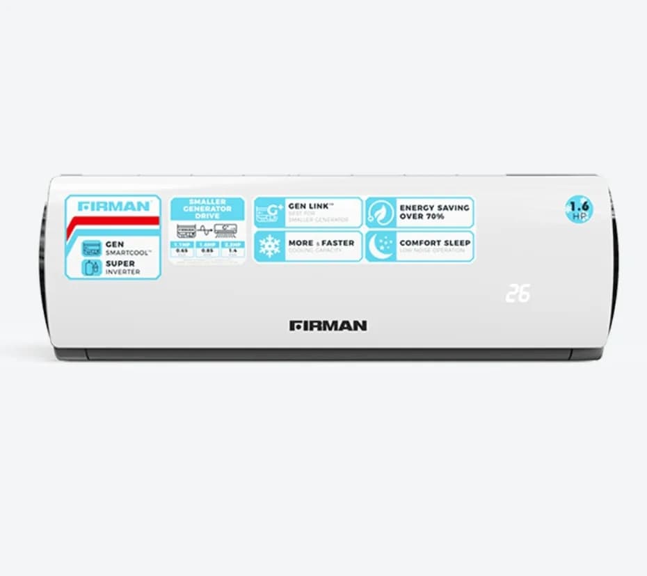FIRMAN FDI-14GSC 1.6HP Gen Smartcool Inverter AC 2