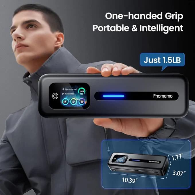 Phomemo M832d Portable Printer With Touchscreen 5