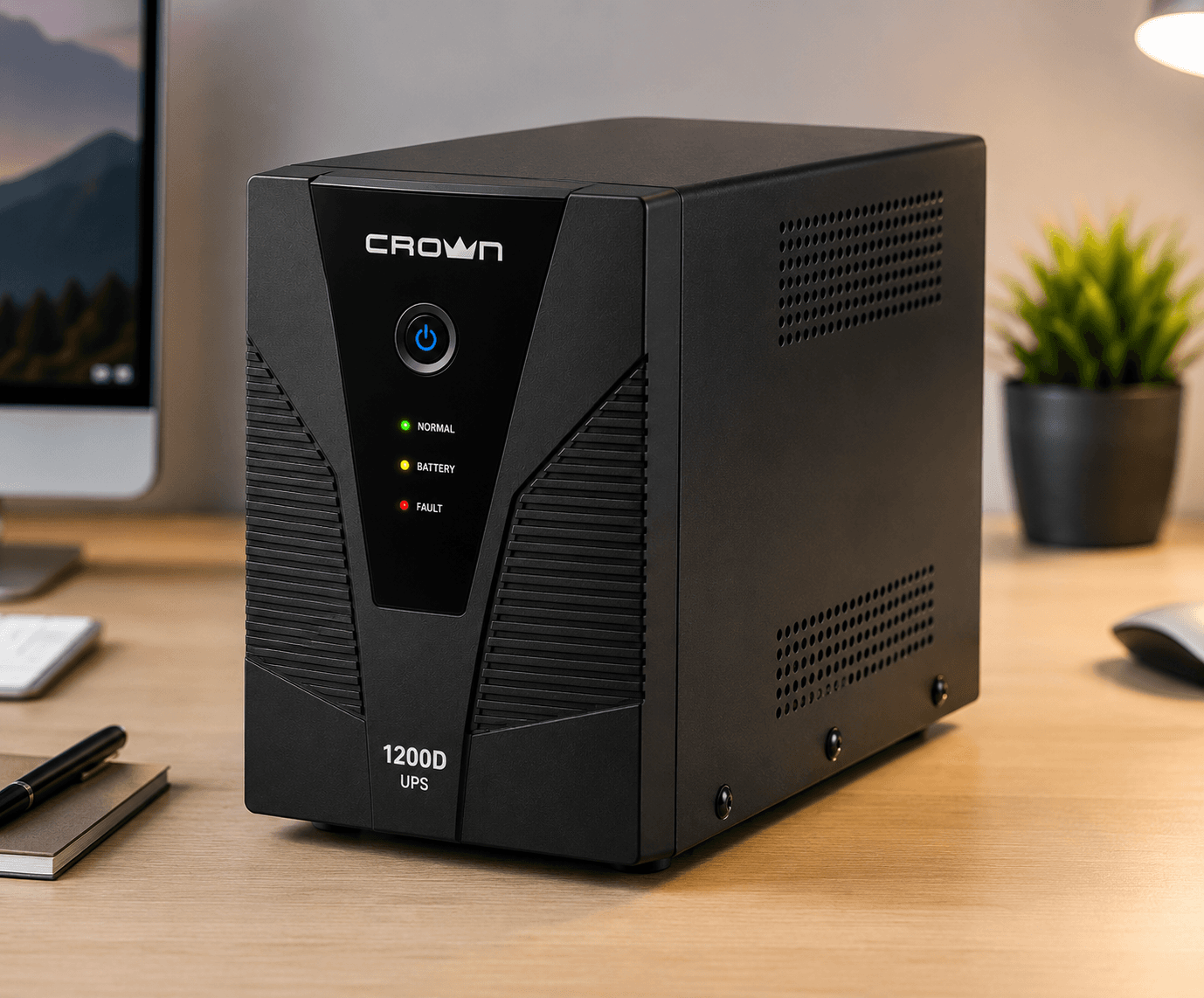 CROWN UPS 1200D Line-Interactive Uninterruptible Power Supply 3