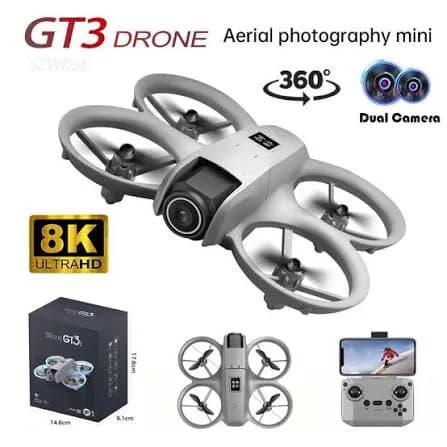 GT3 Mini Drone 8K Professional HD  180° Camera FPV Quadcopter 4
