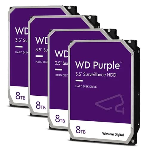 Western Digital Purple 8TB SATA III Surveillance HDD 3