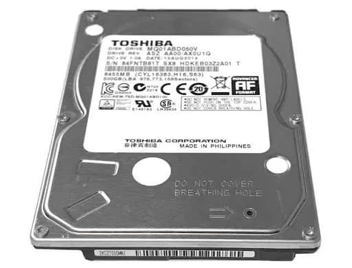 Toshiba 500GB SATA Laptop Internal Hard Drive 4