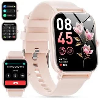 F57l Smartwatch With Health Monitoring Features - Pink 2