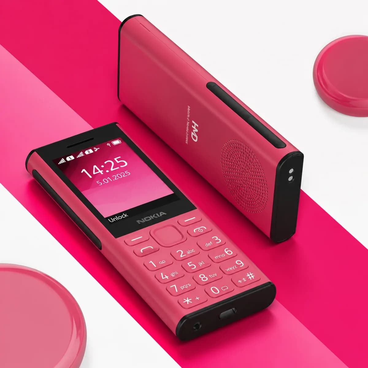 Nokia 130 Button Phone 2.4 Inch 2500mAh 3