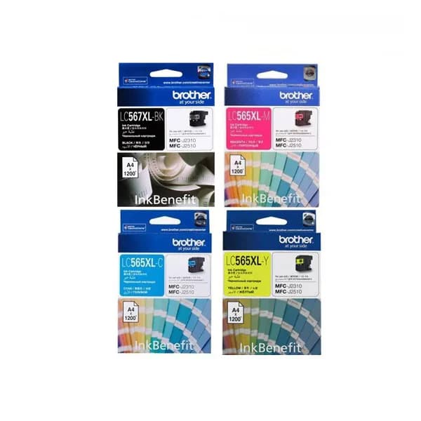 Brother LC567XL LC565 Compatible Ink Cartridges 3