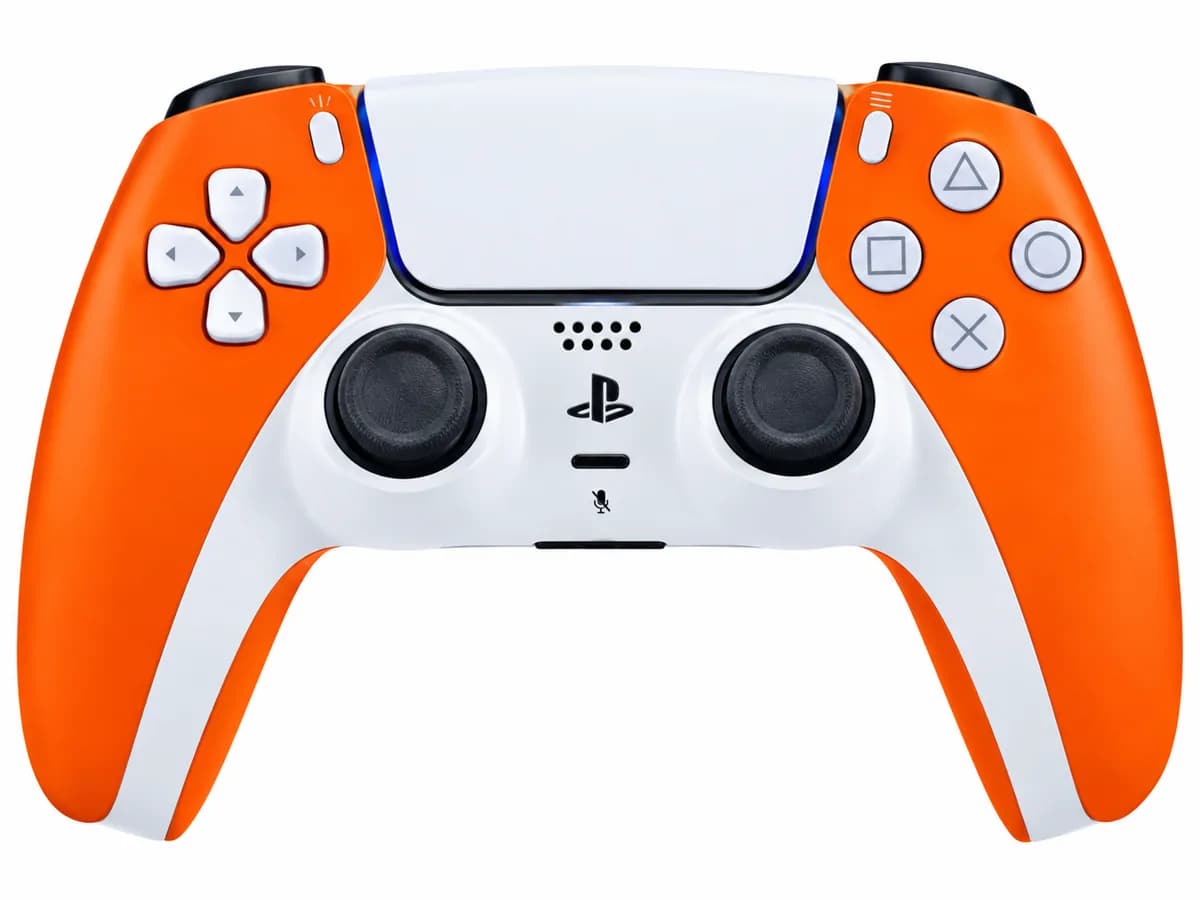 PS4 Playx Wireless Controller Compatible With PS5 Orange