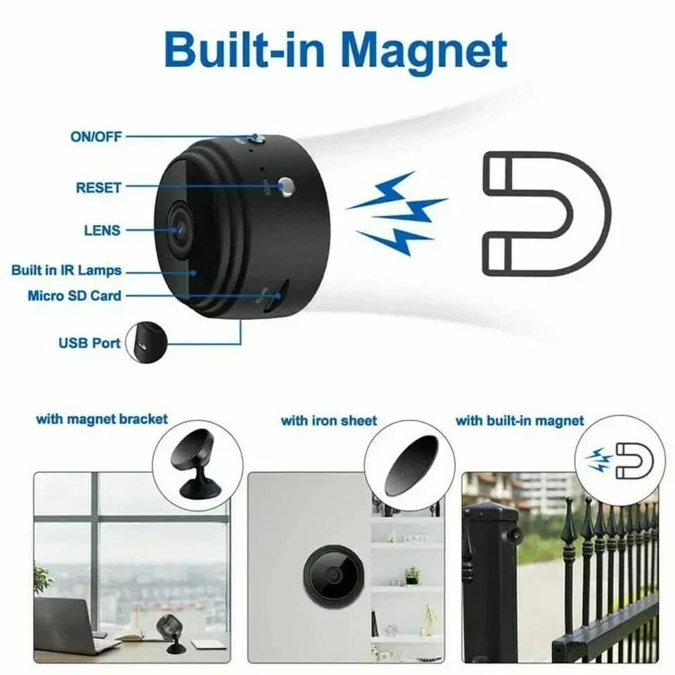 Mini Camera/ Mini Security Camera/ Cctv Spy Camera 3