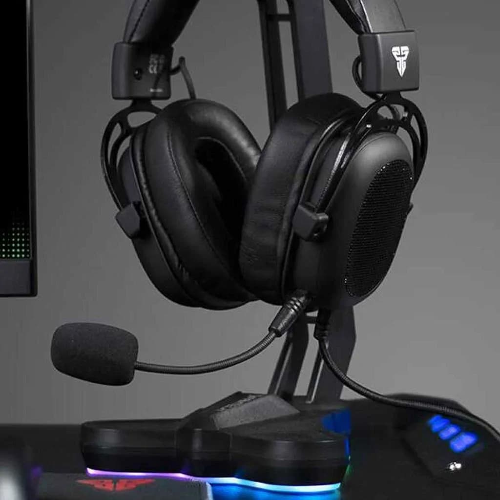 HD Ergonomic Headset with Mic-gaming Headphone 3