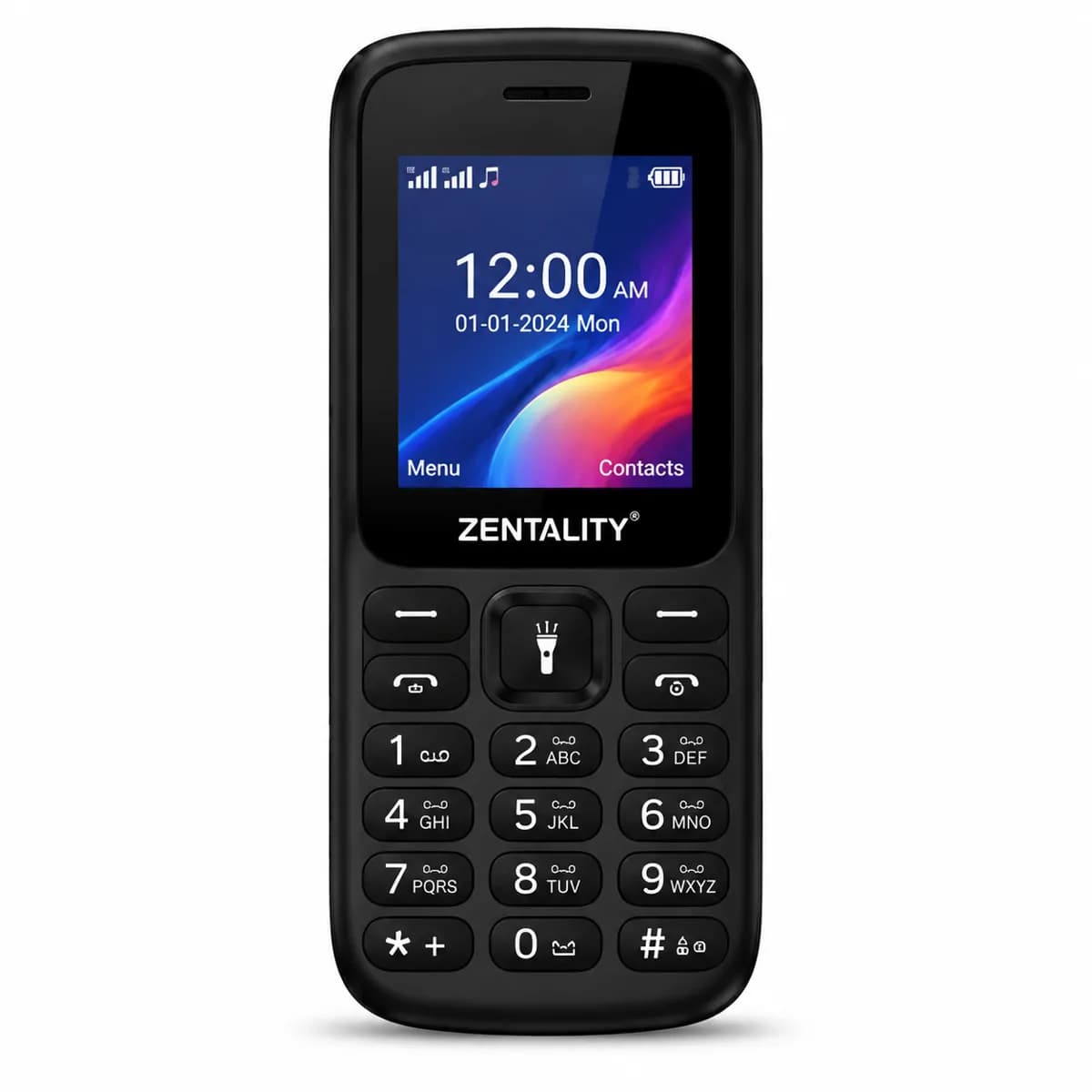 Zentality B240 2G 2.4 Inch Feature Phone – Dual SIM GSM Mobile Phone with Camera 2