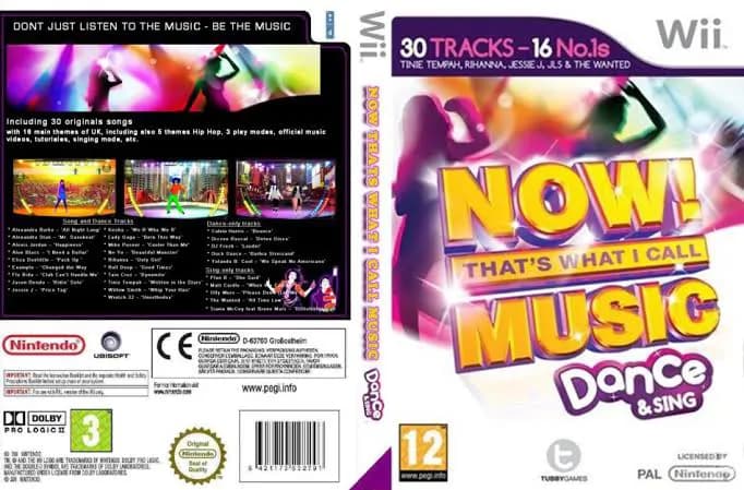 Now That's What I Call Music! Dance & Sing – Nintendo Wii 3