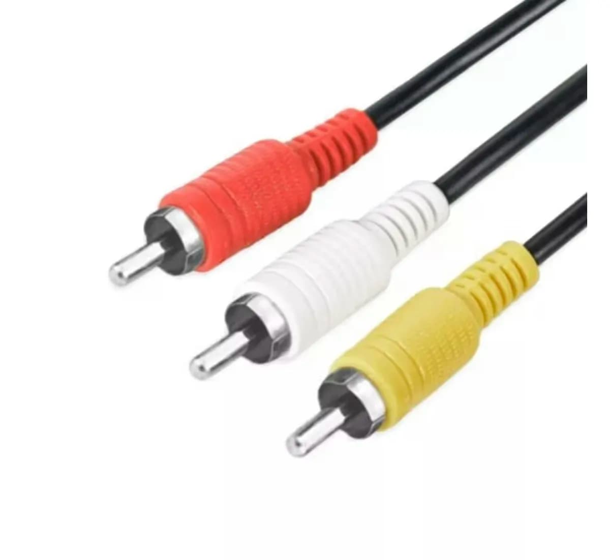 10m 3 RCA Male To Male Composite AV Cable 5
