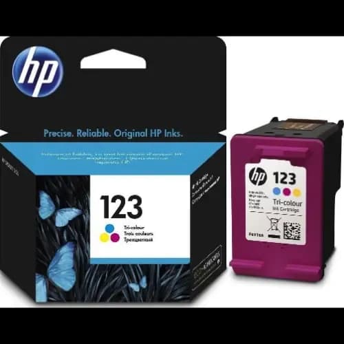HP 123 Ink Cartridges Black and TriColour 4