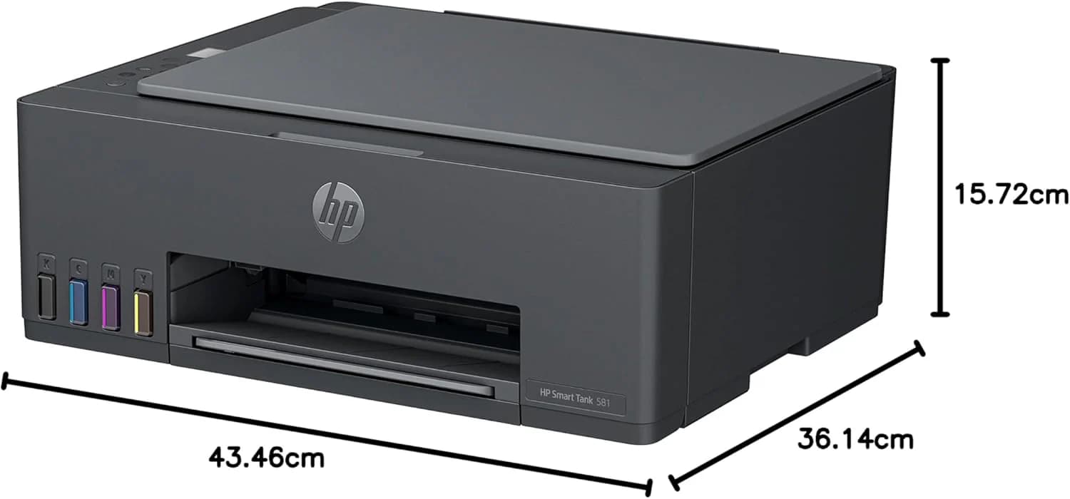 HP Smart Tank 581 Wireless All In One Printer Print Scan 3