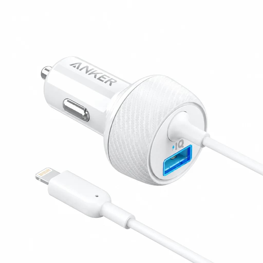 Anker PowerDrive 2 Elite 24W Lightning Car Charger