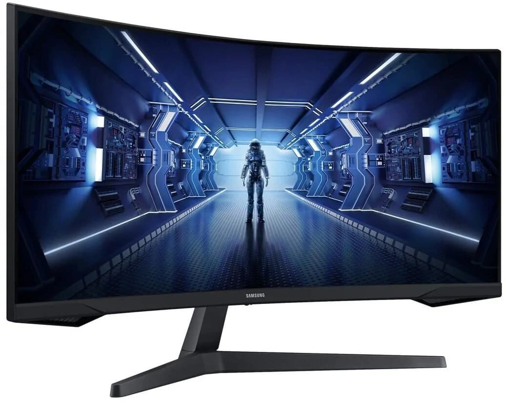 Samsung C34g55t Curved Gaming Monitor 34-Inch Uw-Qhd 3440×1440 165hz Refresh Rate