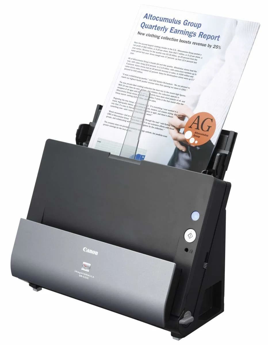 Canon ImageFormula DR-C225 Office Document  Scanner 4
