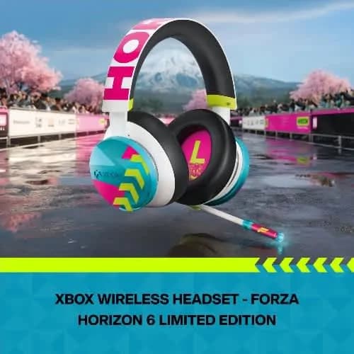 Xbox Wireless Headset Forza Horizon 6 Limited Edition 3