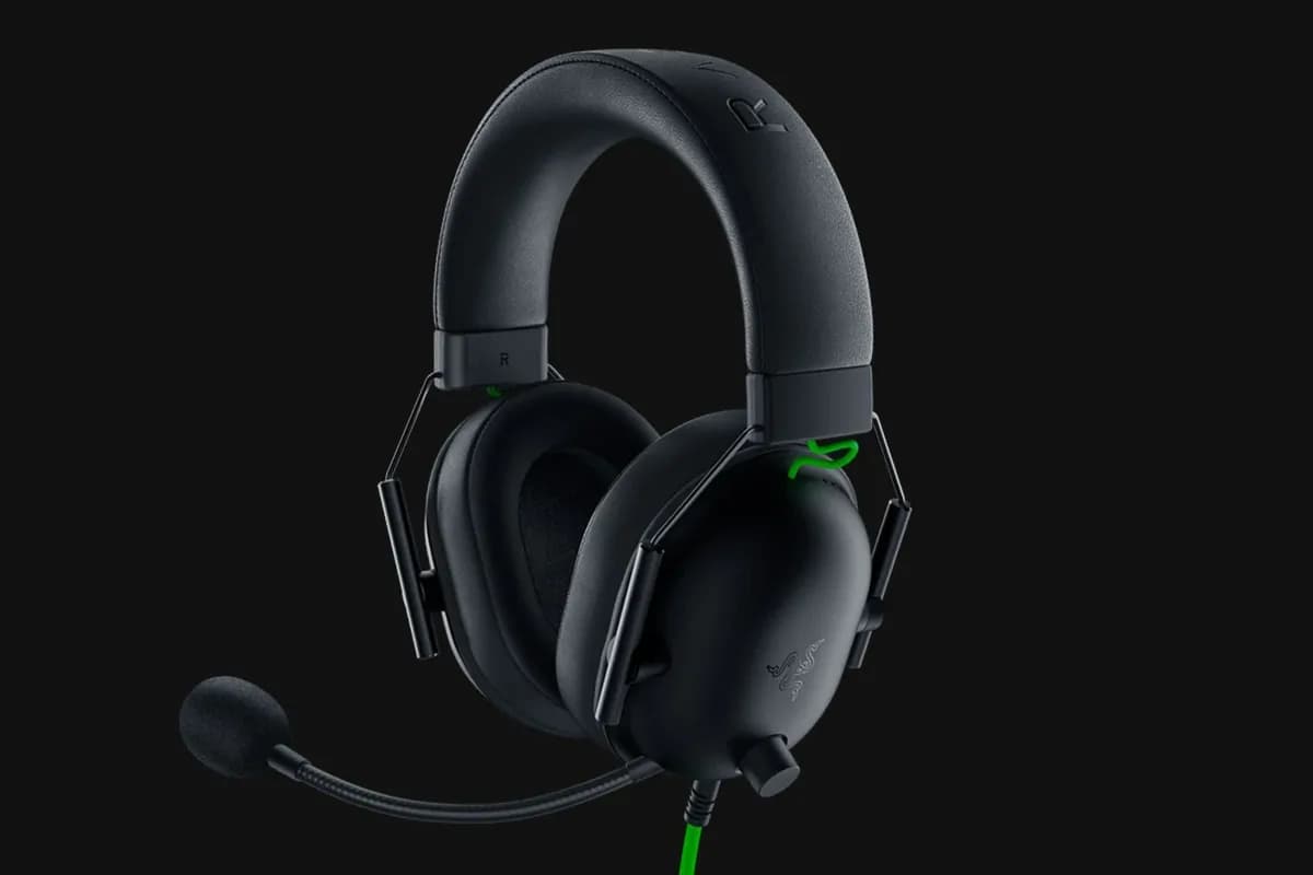 Razer Blackshark V2 X Gaming Headset - Black 4