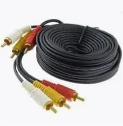 Rca/av Audio Cable - 20m 3 Rca To Rca Male To Male 3
