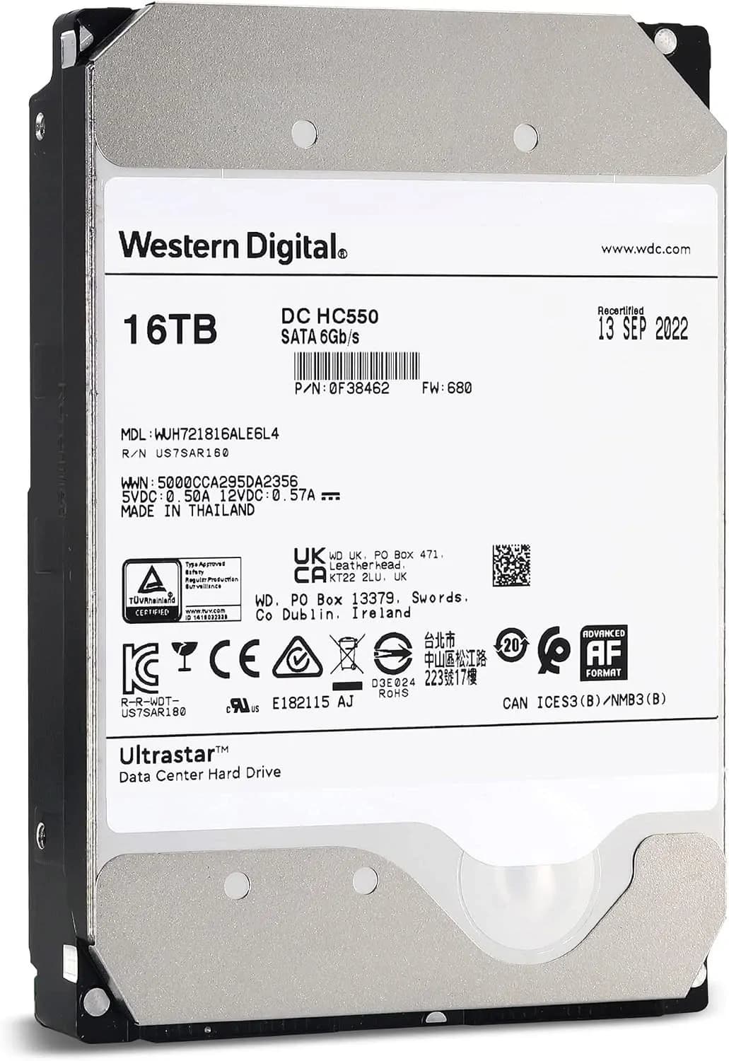Western Digital 16TB Internal Hard Disk Drive 2