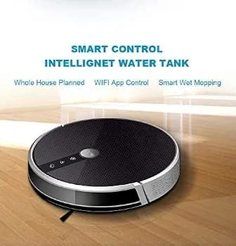 Intelligent Robot Vacuum Cleaner With Touchpad Control - 3000mAh 3