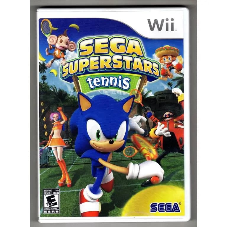 SEGA SUPERSTARS TENNIS NINTENDO WII