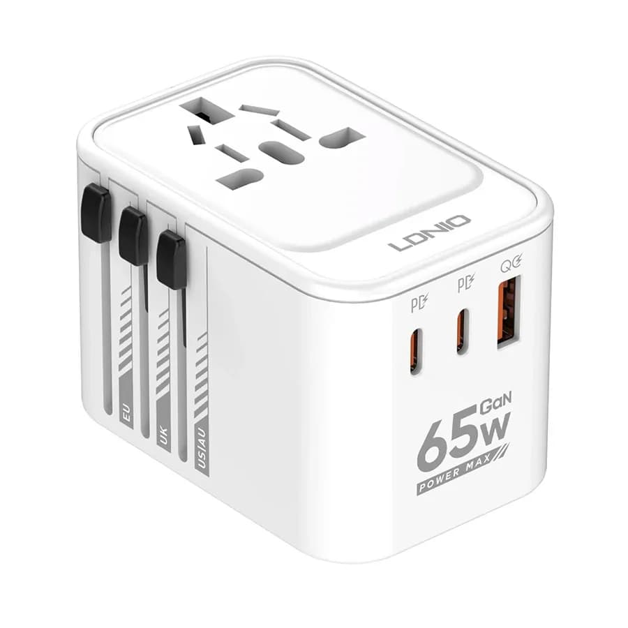 LDNIO Z6 65W GaN Universal Travel Adapter