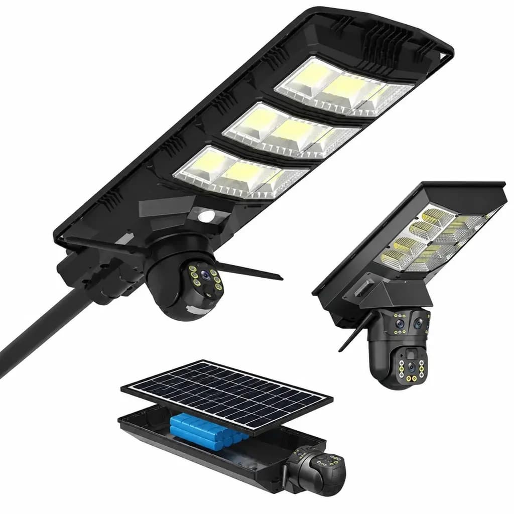 Solar Street Light with CCTV Camera – 300W