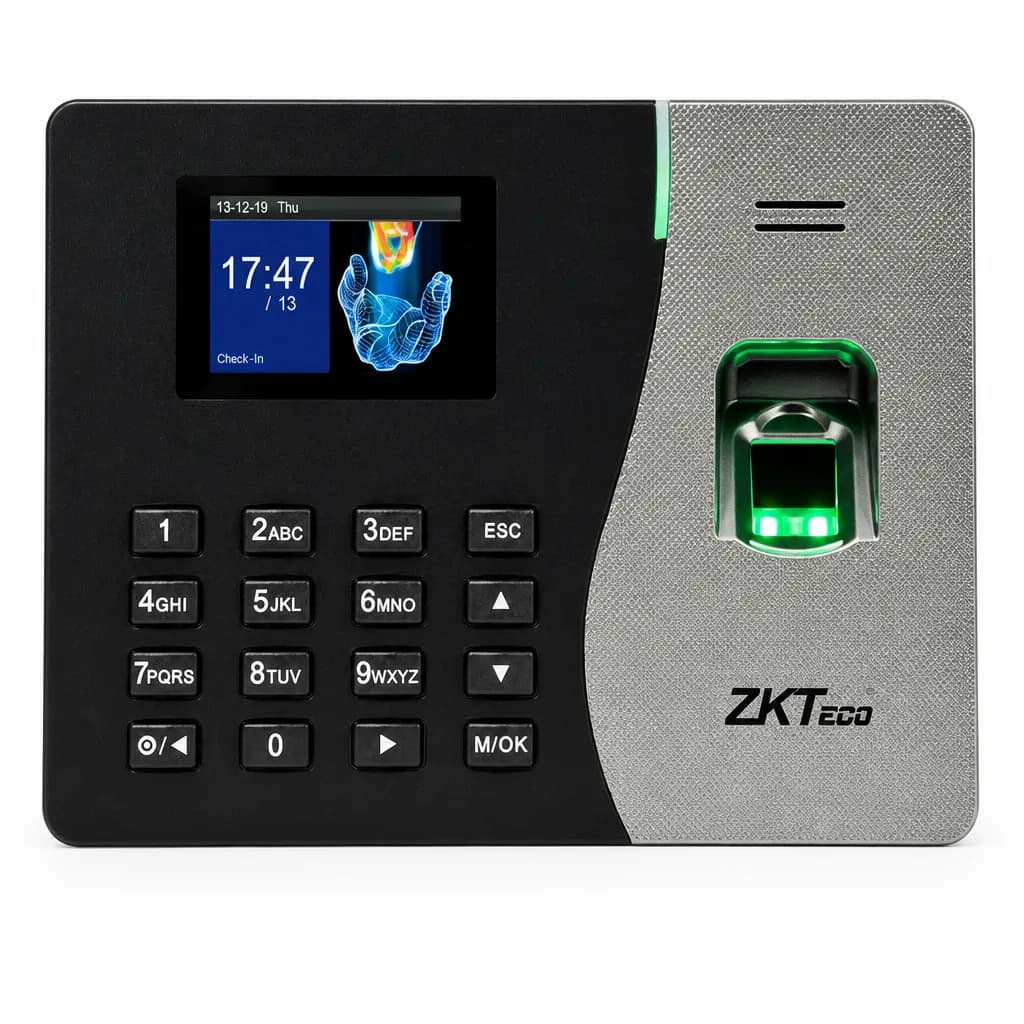 ZKTeco Biometric Fingerprint Time Attendance Machine with Report Access Clock