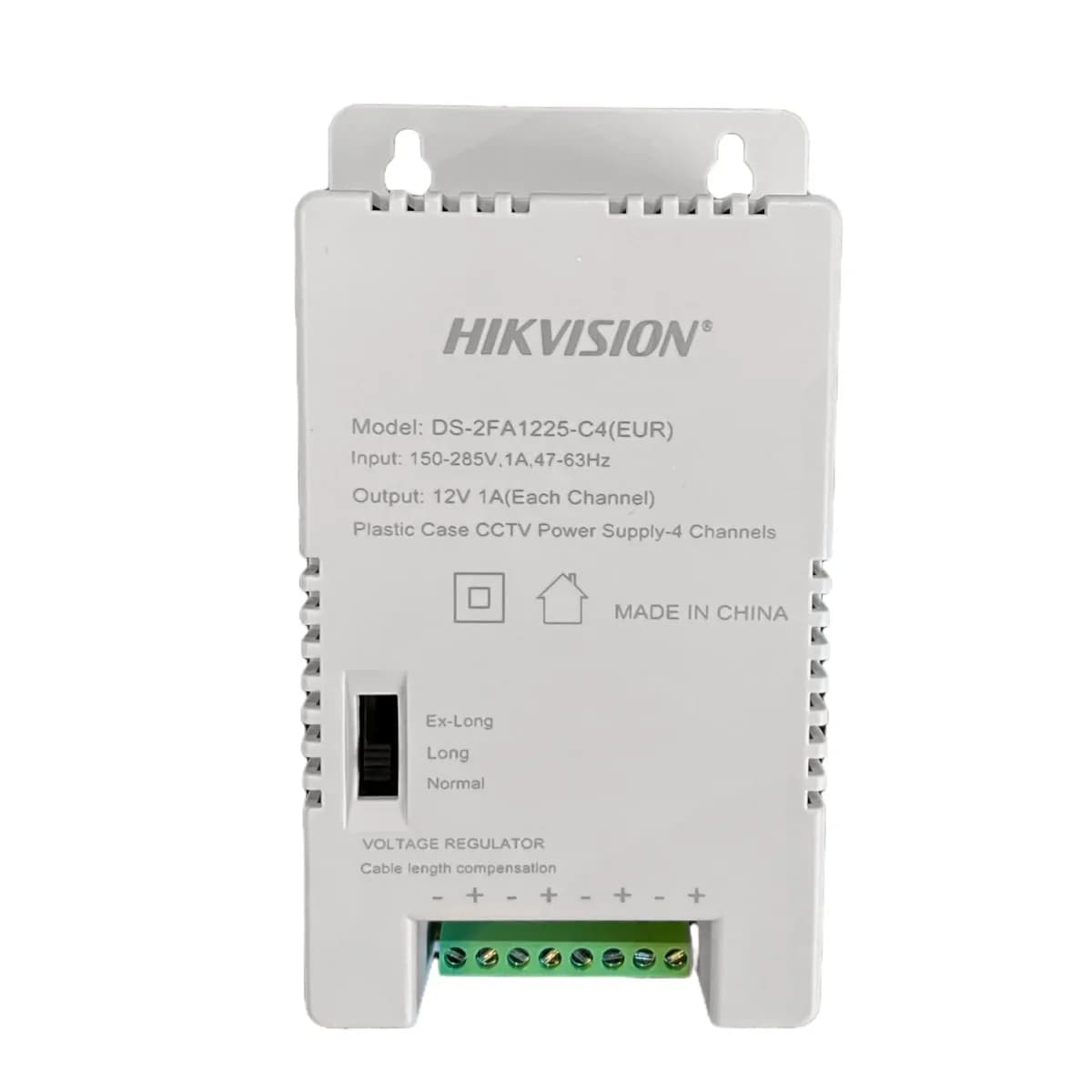 HikVision 12 Volts 4 Channel Cctv Power Supply - Ds-2fa1225-c4 2