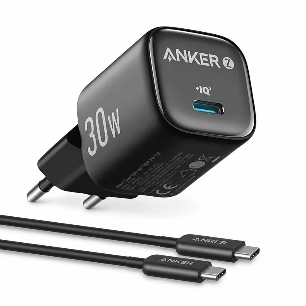 Anker Zolo Powerport 30w Usb c  Charger With Usb To Usb  Cable