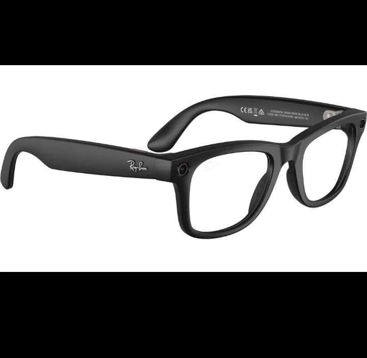 Ray Ban Meta RW 4006 Wayfarer Unisex Sunglasses - Black 3