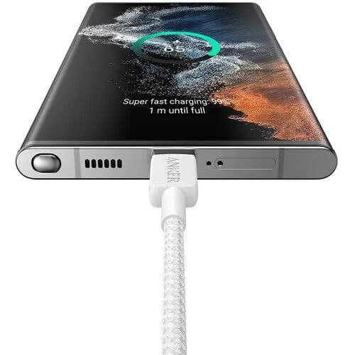 Anker 322USB-C Cable 3ft white 2