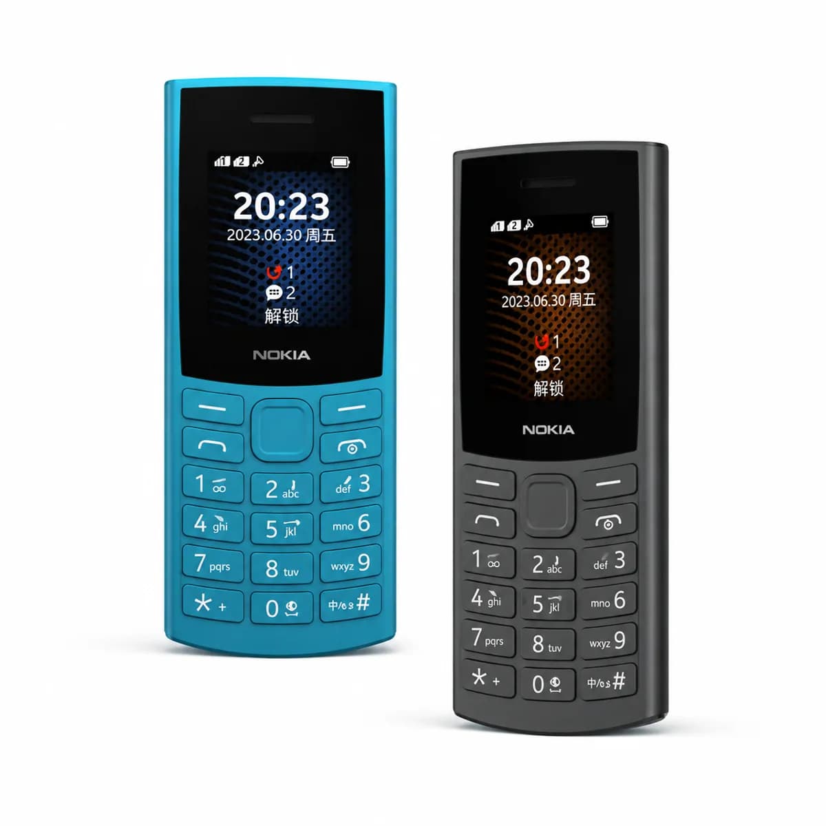 Nokia 105 (LedaW) Button Phone 1.8 Inch 1000mAh 3