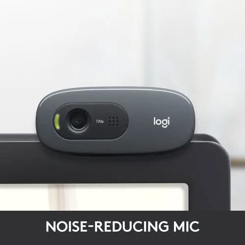 Logitech C270 HD Webcam Black 3