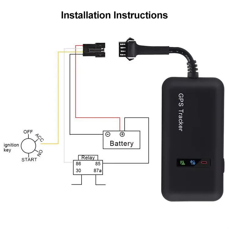GT02D Car and Motorcycle GPS Tracker 3