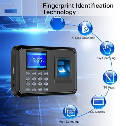 ZKTeco A6 Biometric Time Attendance Recording Machine 2