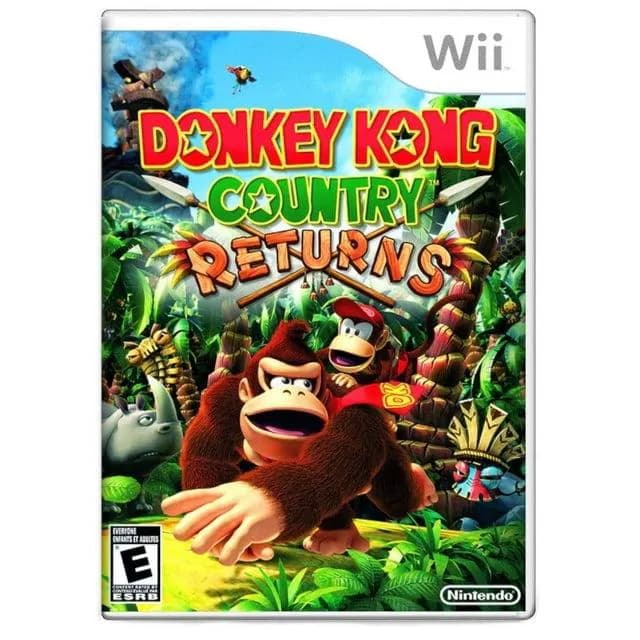 Donkey Kong Country Returns Nintendo Wii