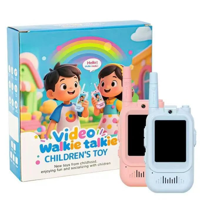 Kids Walkie Talkie Toy with HD Video Calling & Message